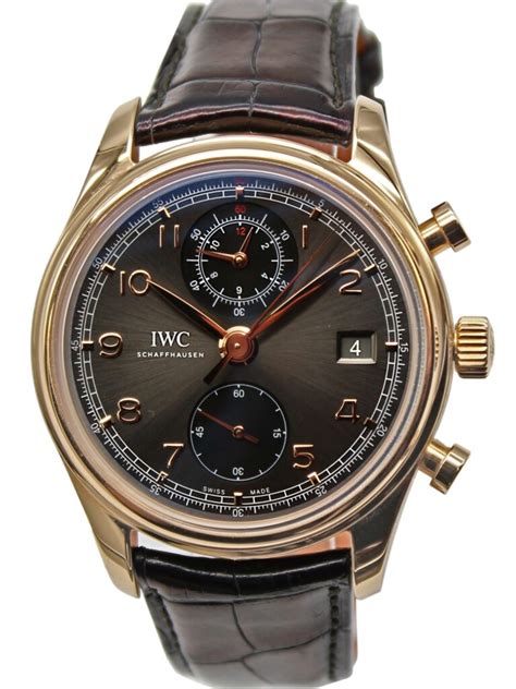 iwc portuguese chronograph wrist|iwc portugieser chronograph classic.